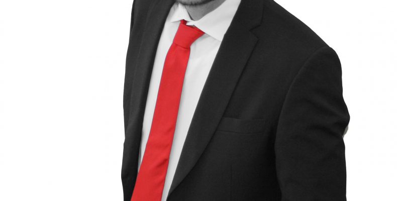 Michel Sadik SW rote Krawatte